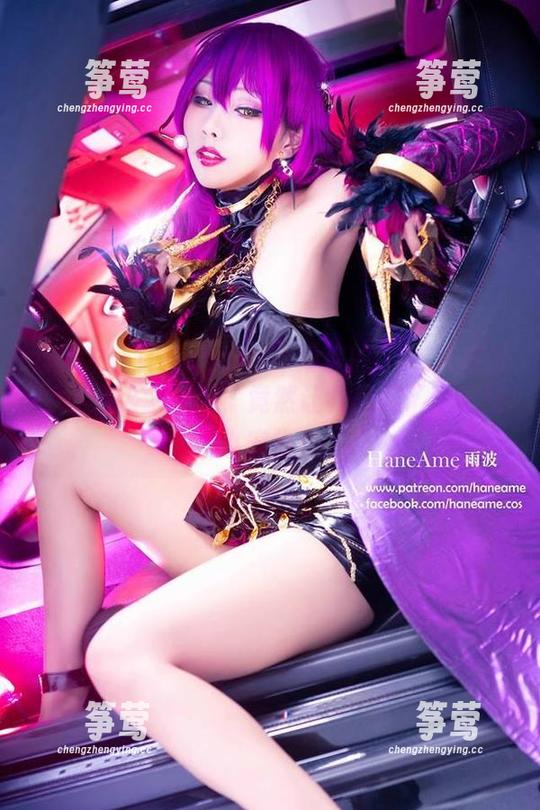 HaneAme雨波 套图发布!HaneAme雨波的DOA死或生-女天狗&宝石环,竟然让我想起了我家的小宠物!