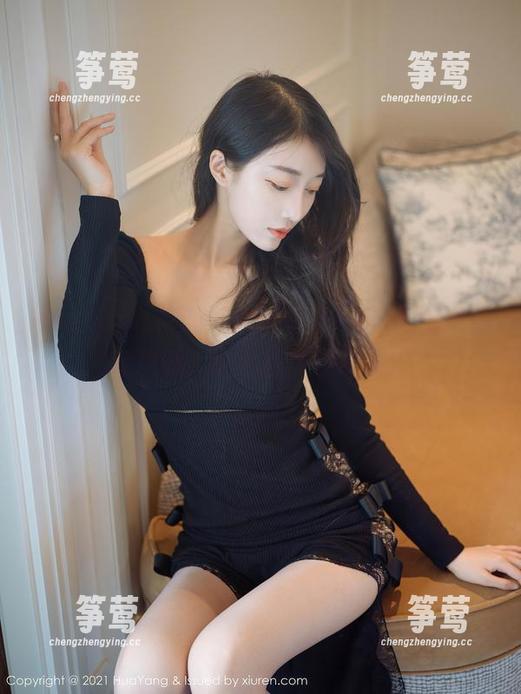 HuaYang花漾 - 偷偷看宋KiKi的兔女郎套图哦，小心别被发现啦！