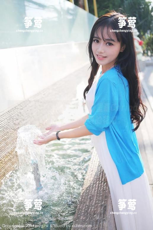 MyGirl美媛馆-绮里嘉Carina MyGirl美媛馆 - 来看看绮里嘉Carina的妹妹在最新写真中耍的花招。