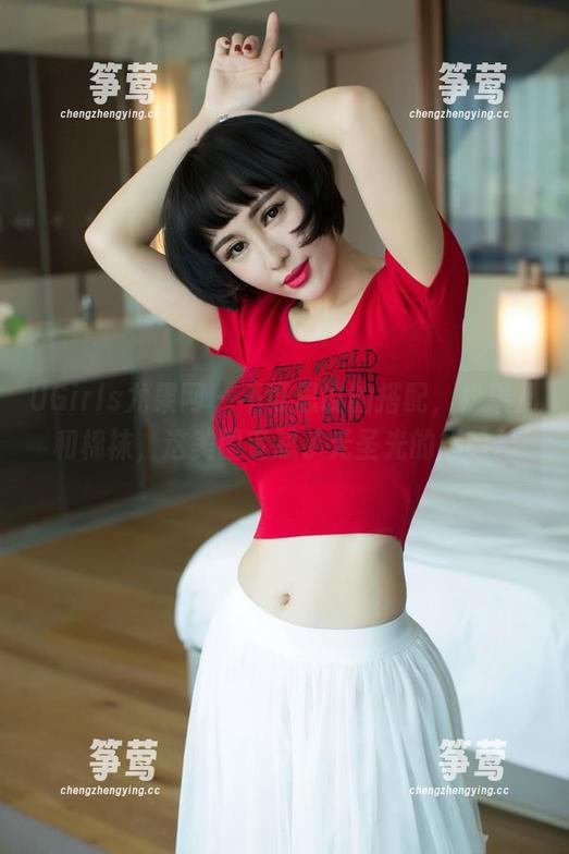 UGirls尤果网-松果儿 UGirls尤果网 - 不可思议的搭配,松果儿和棉袜,这美图宽恕了无圣光的尴尬。