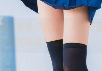 兔玩映画的黑色连裤袜,无圣光竟赋予了图片如此多的层次感。