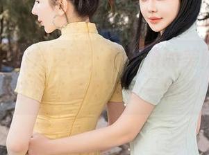 星颜社 - 照片更新，温心怡的美腿秀，也是时候给剪刀手躲一躲了。